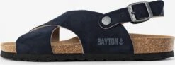 Plateau Sandalen Sandaal Tweed Dames Blauw