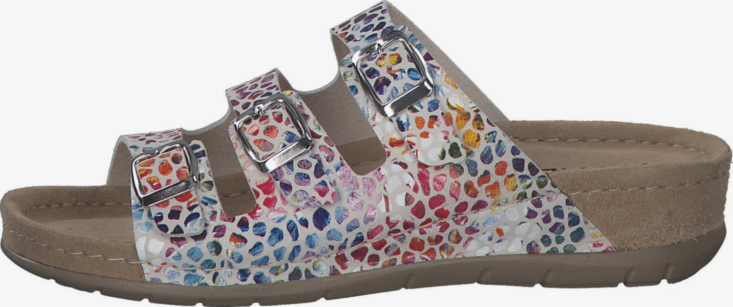 Rohde Plateau Sandalen Muiltjes 5851 Dames Beige 2 Rohde Plateau Sandalen Muiltjes 5851 Dames Beige - Afbeelding 2