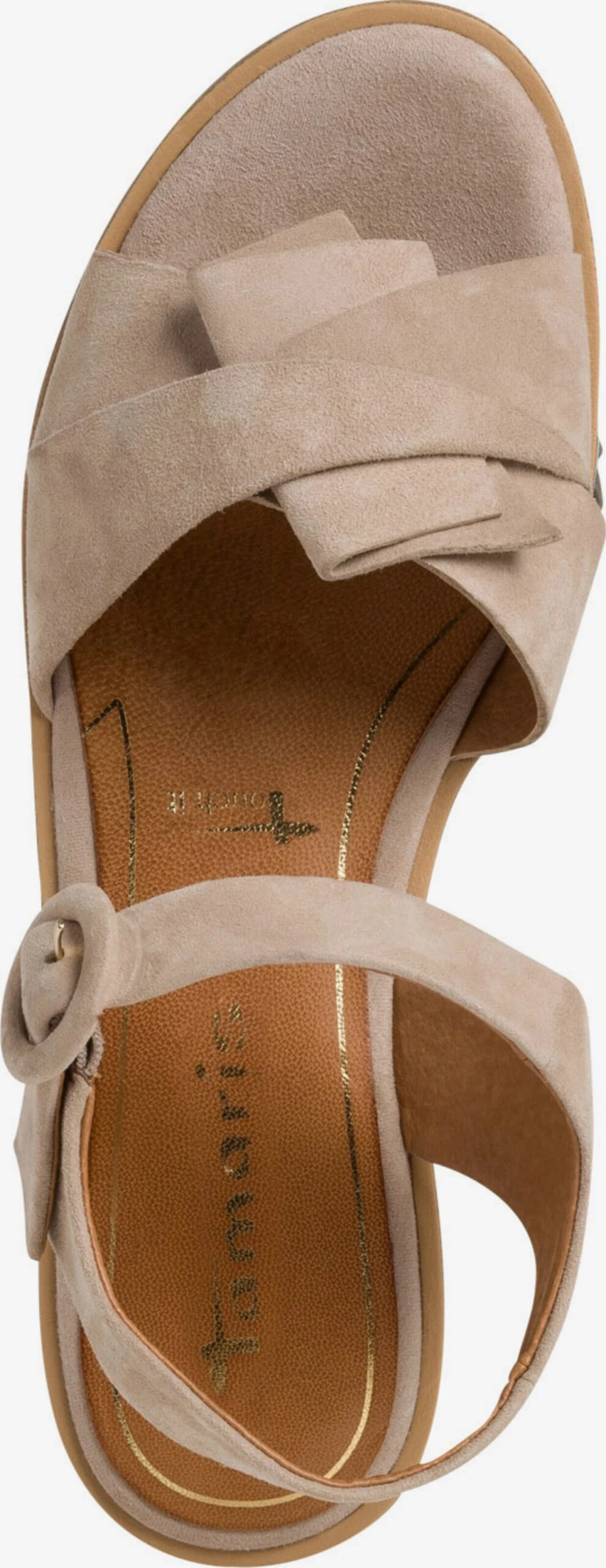 Tamaris Sandalen Met Hak Sandaal Dames Lichtbruin 2 Tamaris Sandalen Met Hak Sandaal Dames Lichtbruin - Afbeelding 2