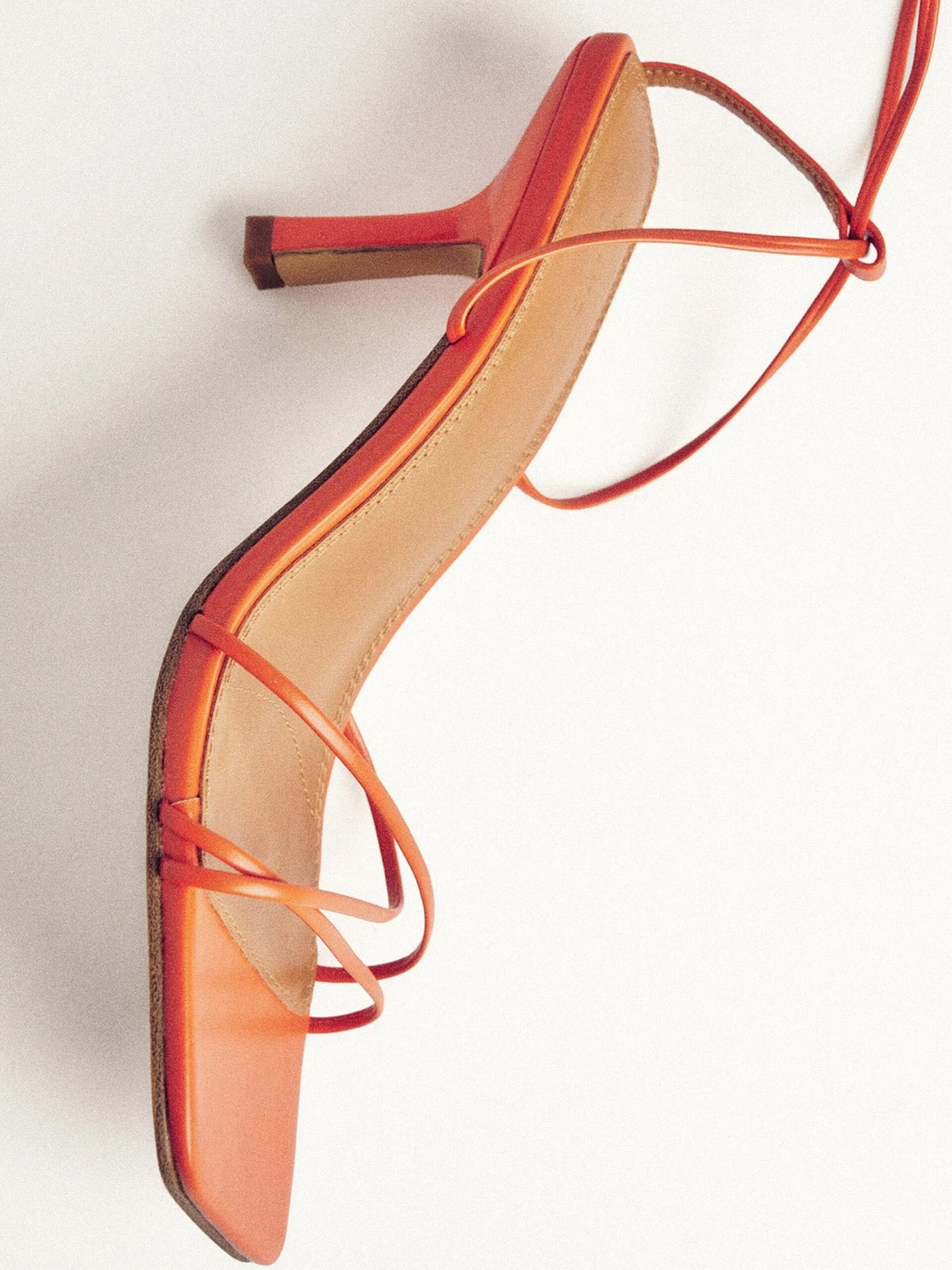 NA-KD Sandalen Met Hak Sandalen Met Riem Dames Oranje 2 NA-KD Sandalen Met Hak Sandalen Met Riem Dames Oranje - Afbeelding 2