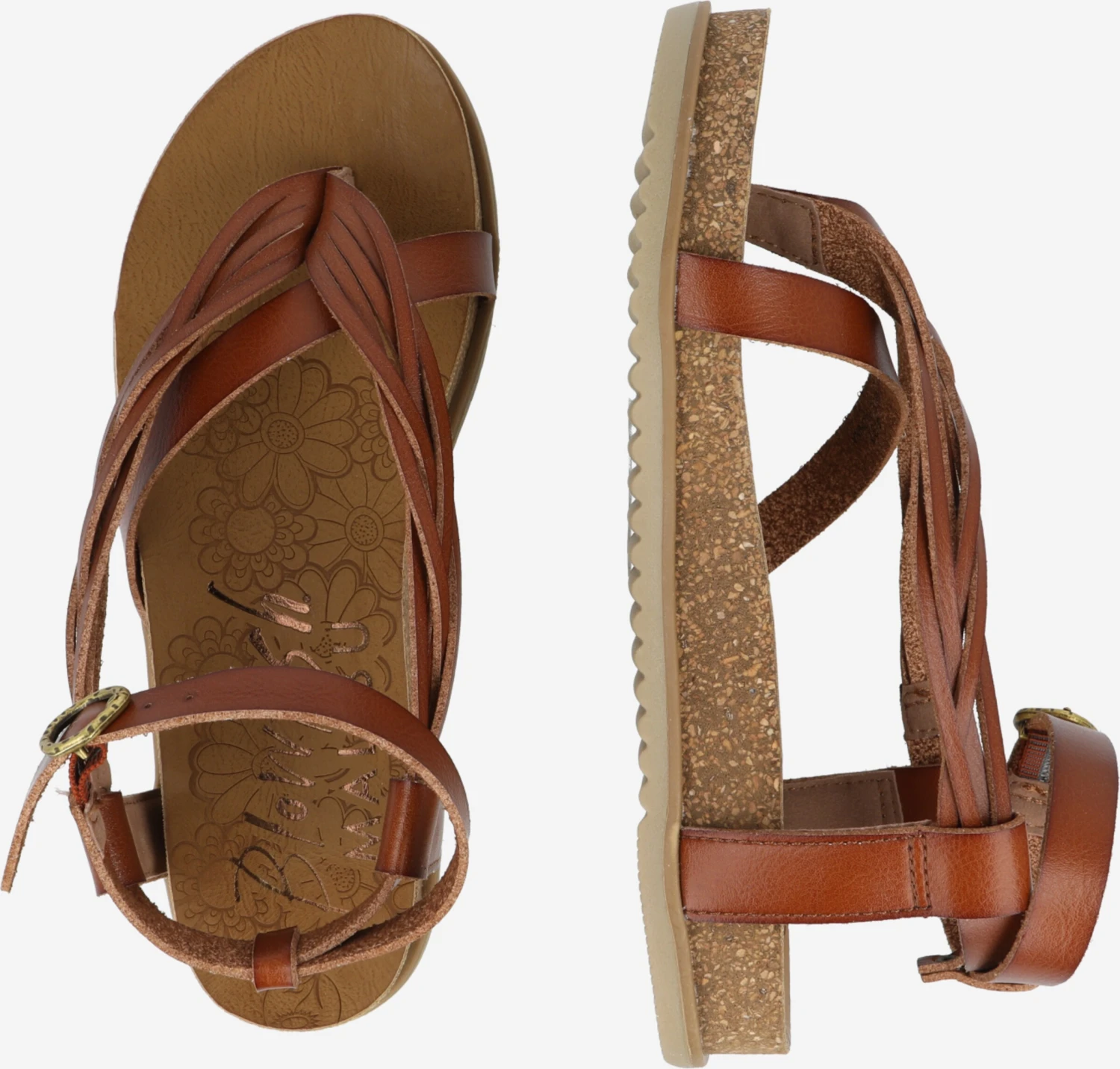 Blowfish Malibu Sandalen Met Bandjes Sandalen Met Riem FILI Dames Bruin 2 Blowfish Malibu Sandalen Met Bandjes Sandalen Met Riem FILI Dames Bruin - Afbeelding 2