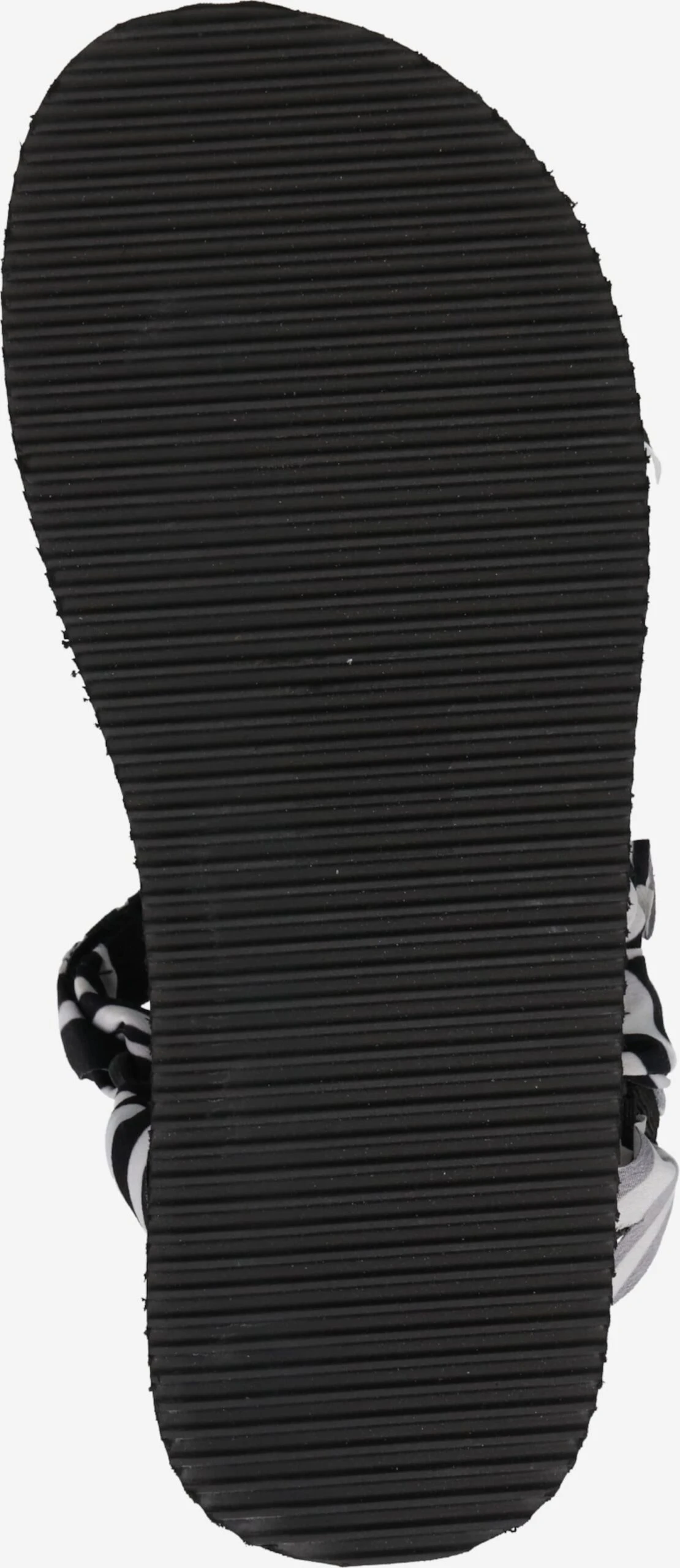 WAREHOUSE Plateau Sandalen Sandaal Dames Zwart / Wit 3 WAREHOUSE Plateau Sandalen Sandaal Dames Zwart / Wit - Afbeelding 3