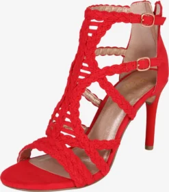 Bullboxer Sandalen Met Hak Sandaal Dames Rood