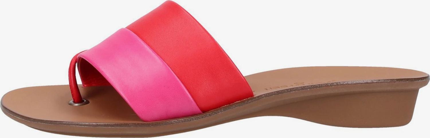 Paul Green Slippers Teenslipper Dames Pink / Rood 2 Paul Green Slippers Teenslipper Dames Pink / Rood - Afbeelding 2