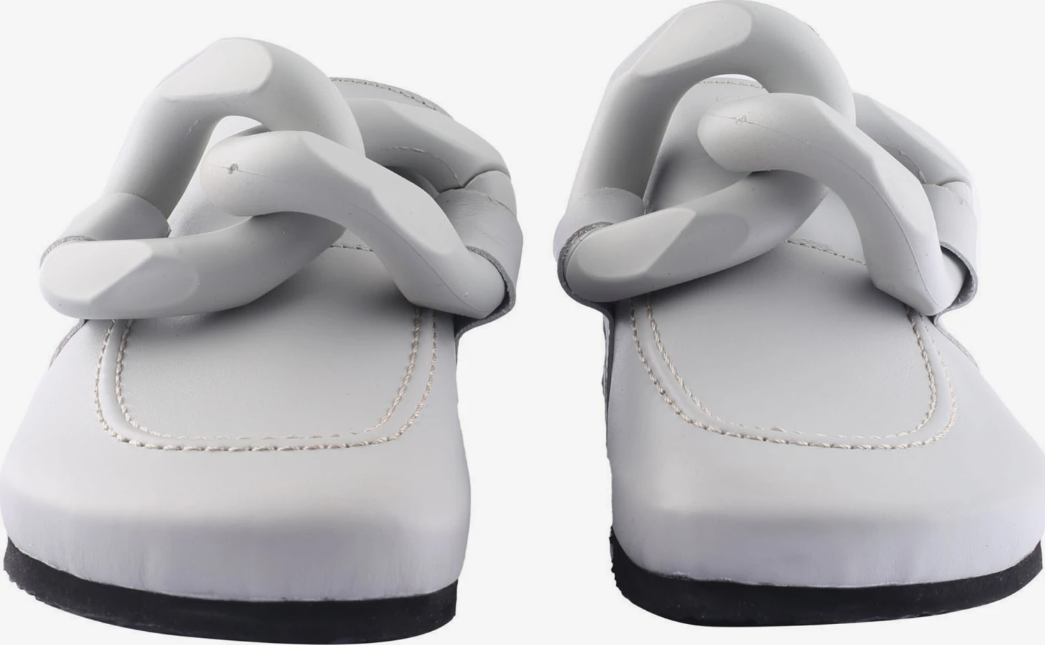 Sandalen Met Hak Muiltjes Obasere Dames Lichtgrijs 3 Sandalen Met Hak Muiltjes Obasere Dames Lichtgrijs - Afbeelding 3