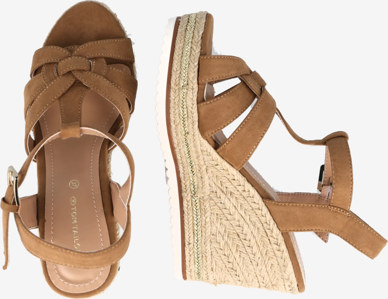 Tom Tailor Sandalen Met Hak Sandalen Met Riem Dames Sand 2 Tom Tailor Sandalen Met Hak Sandalen Met Riem Dames Sand - Afbeelding 2