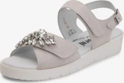 Sandalen Met Bandjes Sandalen Met Riem Dames Wit