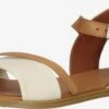 Sandalen Met Bandjes Sandalen Met Riem Dames Beige / Crème