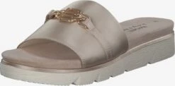 Plateau Sandalen Muiltjes Bagatt Kiko Dames Beige
