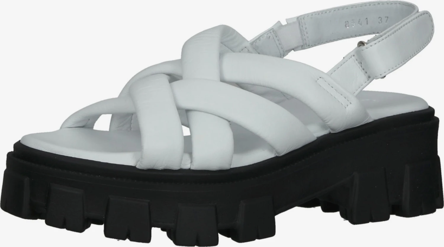 Sandalen Met Hak Sandalen Met Riem Dames Wit 1 Sandalen Met Hak Sandalen Met Riem Dames Wit