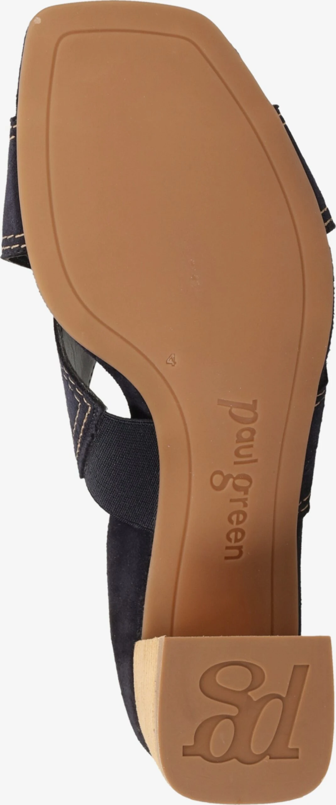 Paul Green Sandalen Met Hak Muiltjes Dames Navy 7 Paul Green Sandalen Met Hak Muiltjes Dames Navy - Afbeelding 7