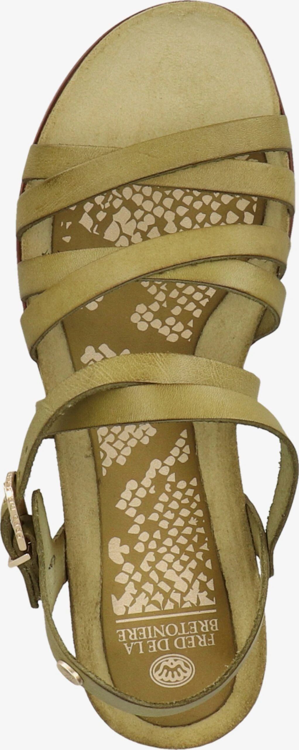Fred De La Bretonière Sandalen Met Bandjes Sandalen Met Riem Dames Groen / Lichtgroen 7 Fred De La Bretonière Sandalen Met Bandjes Sandalen Met Riem Dames Groen / Lichtgroen - Afbeelding 7