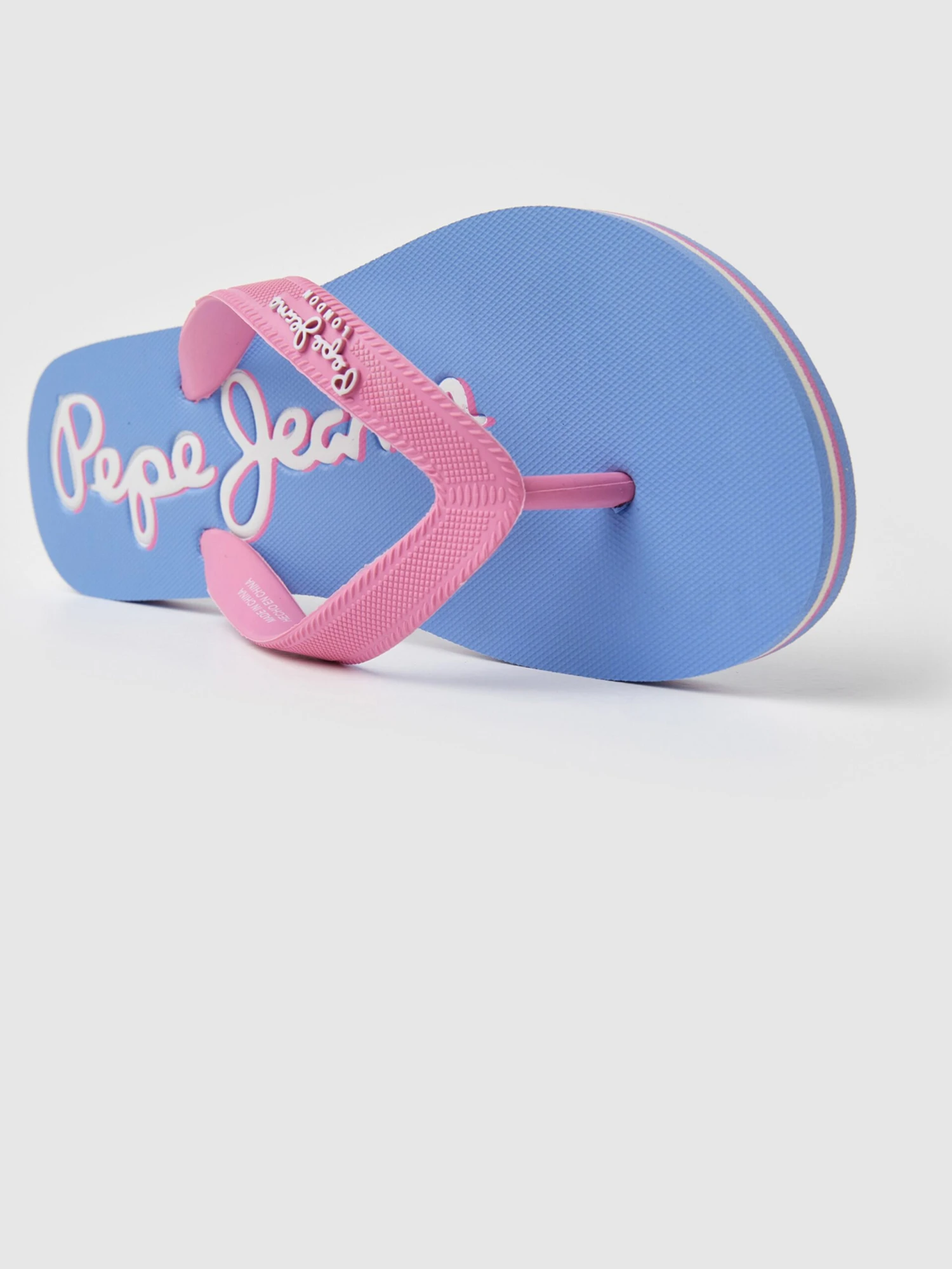 Pepe Jeans Slippers Teenslipper BAY BEACH Dames Blauw / Lichtroze 7 Pepe Jeans Slippers Teenslipper BAY BEACH Dames Blauw / Lichtroze - Afbeelding 7