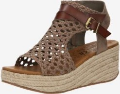 Blowfish Malibu Sandalen Met Hak Sandalen Met Riem LORRAH Dames Sepia / Brokaat