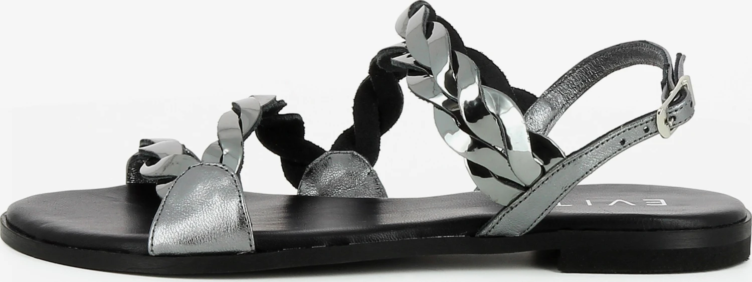 Sandalen Met Bandjes Sandalen Met Riem OLIMPIA Dames Zilver 4 Sandalen Met Bandjes Sandalen Met Riem OLIMPIA Dames Zilver - Afbeelding 4