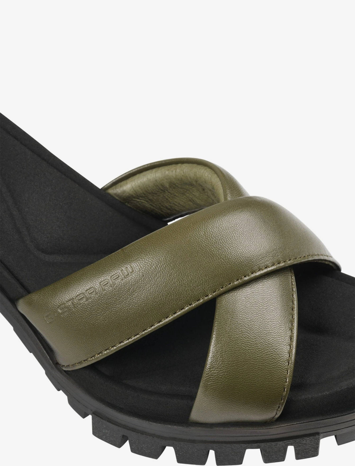 G-Star Raw Sandalen Met Hak Sandaal KYLIN LEA W Dames Olijfgroen 6 G-Star Raw Sandalen Met Hak Sandaal KYLIN LEA W Dames Olijfgroen - Afbeelding 6