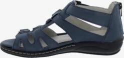WALDLÄUFER Sandalen Met Hak Sandalen Met Riem Dames Blauw -Tamaris Winkel 51f8ea0d93021da4f57a80b1c2fd3dc4