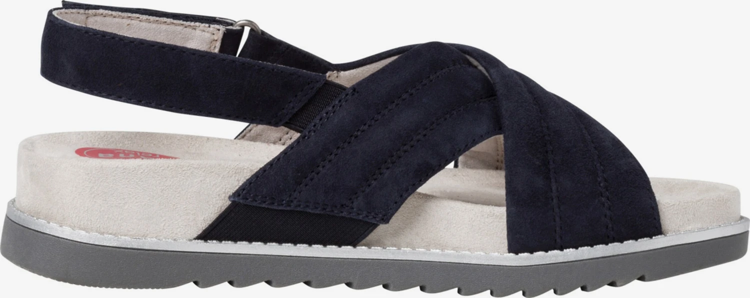 Jana Plateau Sandalen Sandaal Dames Donkerblauw 3 Jana Plateau Sandalen Sandaal Dames Donkerblauw - Afbeelding 3