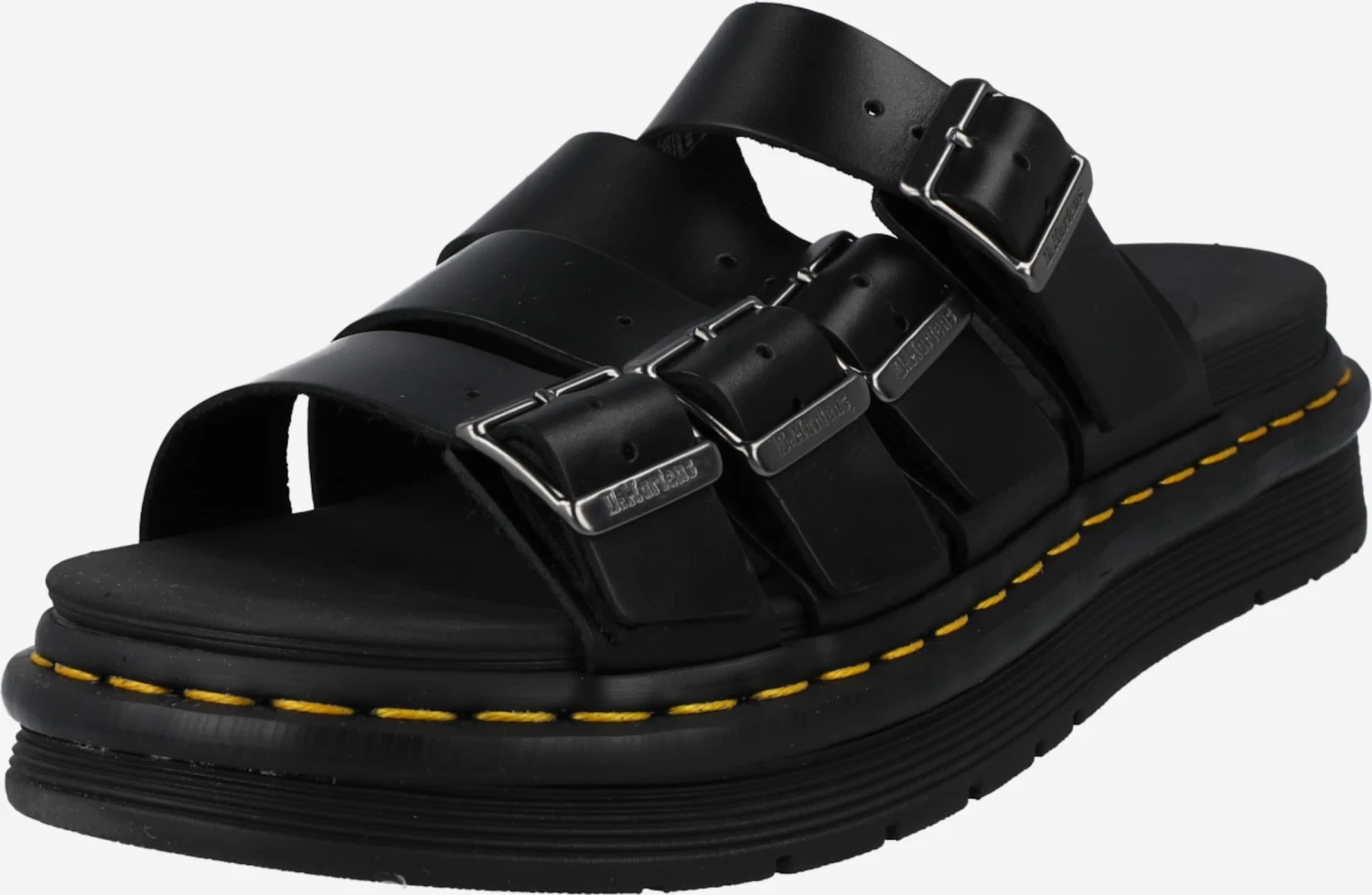Dr. Martens Plateau Sandalen Muiltjes Tate Dames Zwart 1 Dr. Martens Plateau Sandalen Muiltjes Tate Dames Zwart