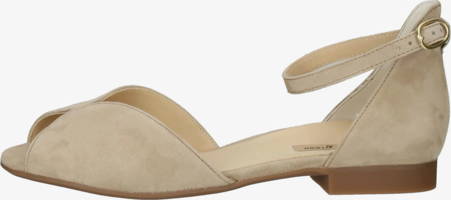 Paul Green Sandalen Met Bandjes Sandalen Met Riem Dames Champagne 2 Paul Green Sandalen Met Bandjes Sandalen Met Riem Dames Champagne - Afbeelding 2