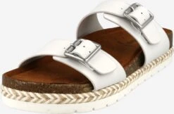 S.Oliver Plateau Sandalen Muiltjes Dames Offwhite
