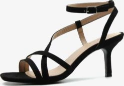 Sandalen Met Hak Sandalen Met Riem Chia Dames Zwart