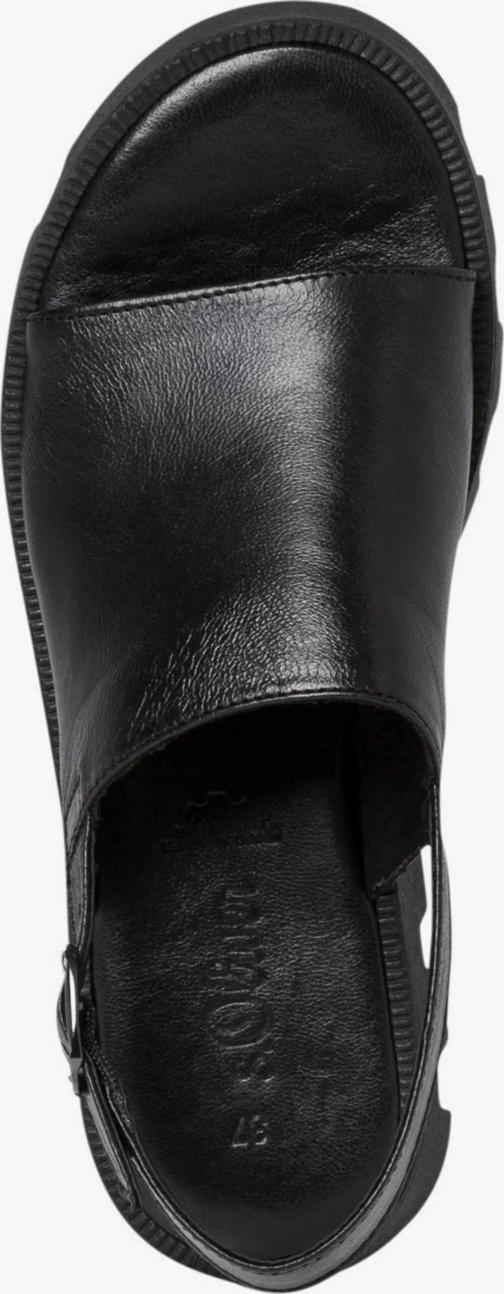 S.Oliver Plateau Sandalen Sandaal Dames Zwart 2 S.Oliver Plateau Sandalen Sandaal Dames Zwart - Afbeelding 2