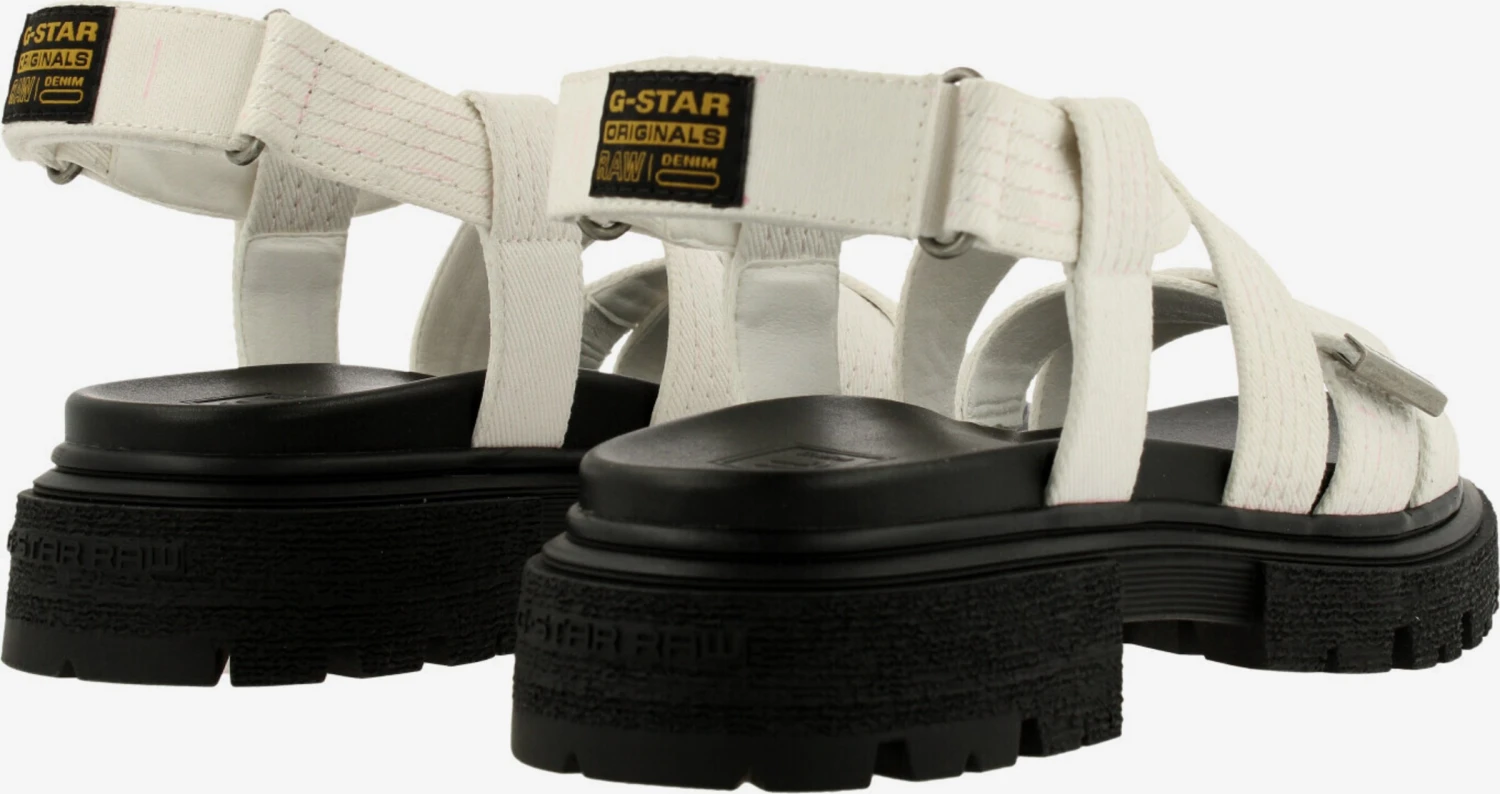 G-Star Raw Sandalen Met Bandjes Sandalen Met Riem XINVA CVS Dames Wolwit 4 G-Star Raw Sandalen Met Bandjes Sandalen Met Riem XINVA CVS Dames Wolwit - Afbeelding 4
