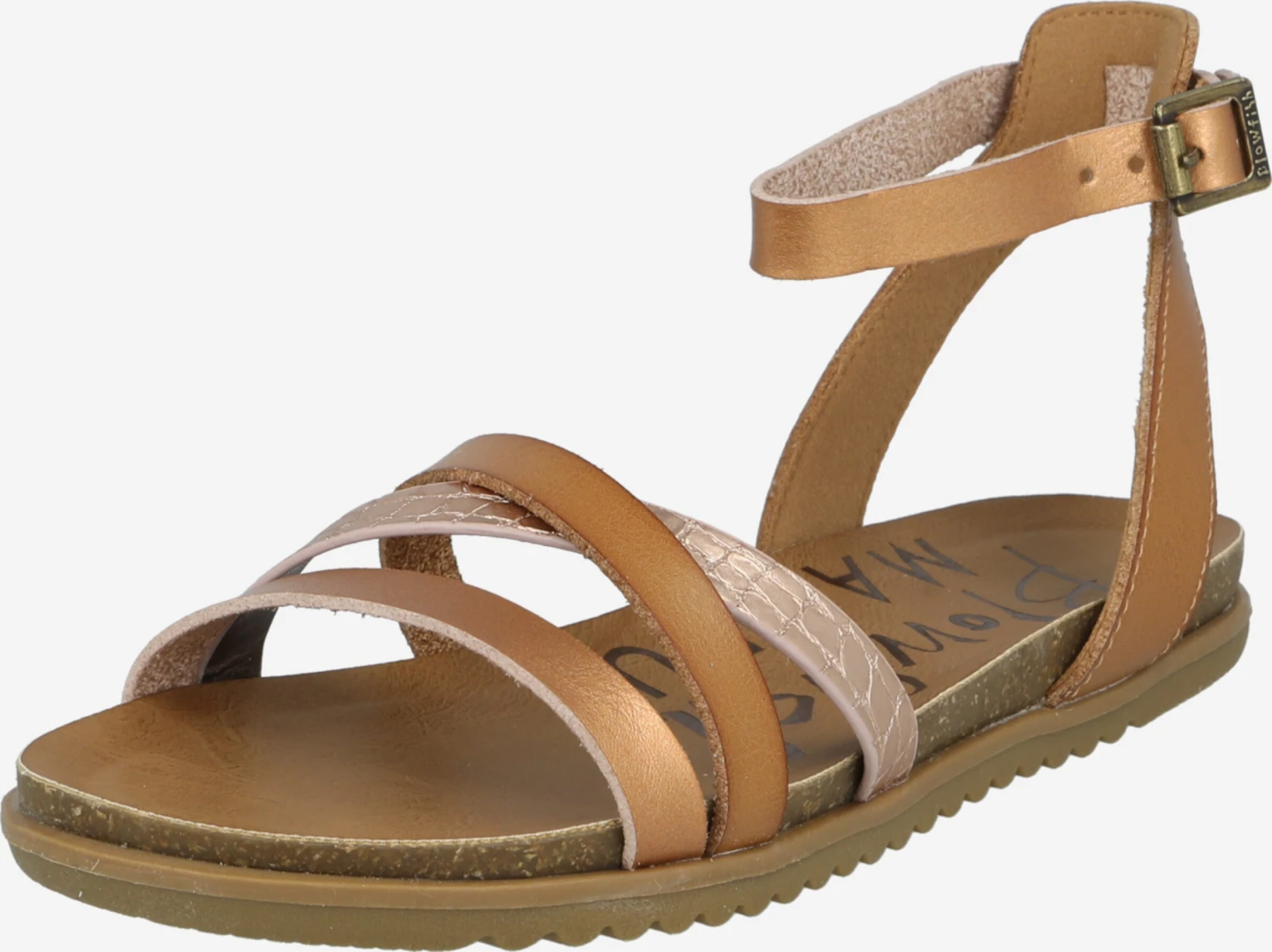 Blowfish Malibu Sandalen Met Bandjes Sandalen Met Riem MAYLIE Dames Karamel / Goud 1 Blowfish Malibu Sandalen Met Bandjes Sandalen Met Riem MAYLIE Dames Karamel / Goud