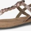 Tamaris Slippers Teenslipper Dames Rose-goud