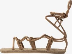 IZIA Sandalen Met Bandjes Sandalen Met Riem Dames Camel / Sand