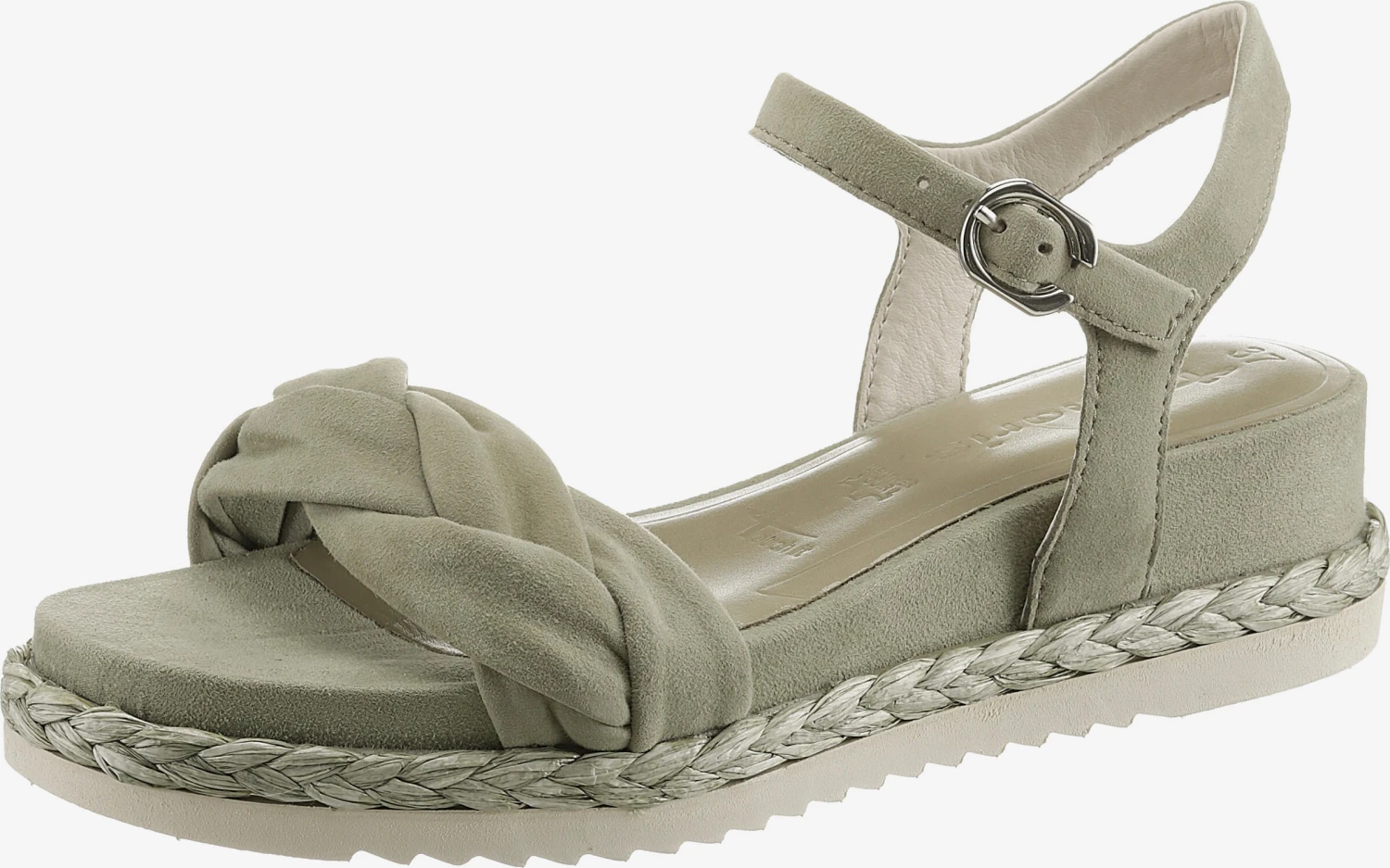 Tamaris Sandalen Met Bandjes Sandalen Met Riem Dames Kaki 1 Tamaris Sandalen Met Bandjes Sandalen Met Riem Dames Kaki