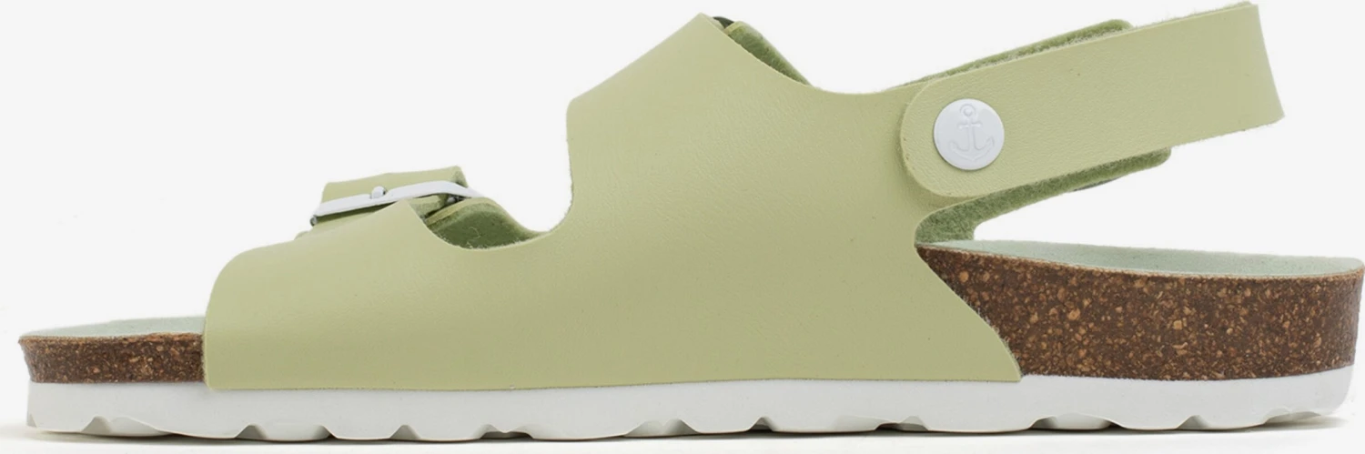 Plateau Sandalen Sandaal Dames Groen 4 Plateau Sandalen Sandaal Dames Groen - Afbeelding 4