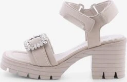Kennel & Schmenger Sandalen Met Hak Sandalen Met Riem FIRE Dames Beige