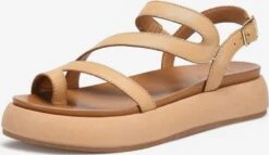 Inuovo Sandalen Met Hak Sandalen Met Riem Dames Beige