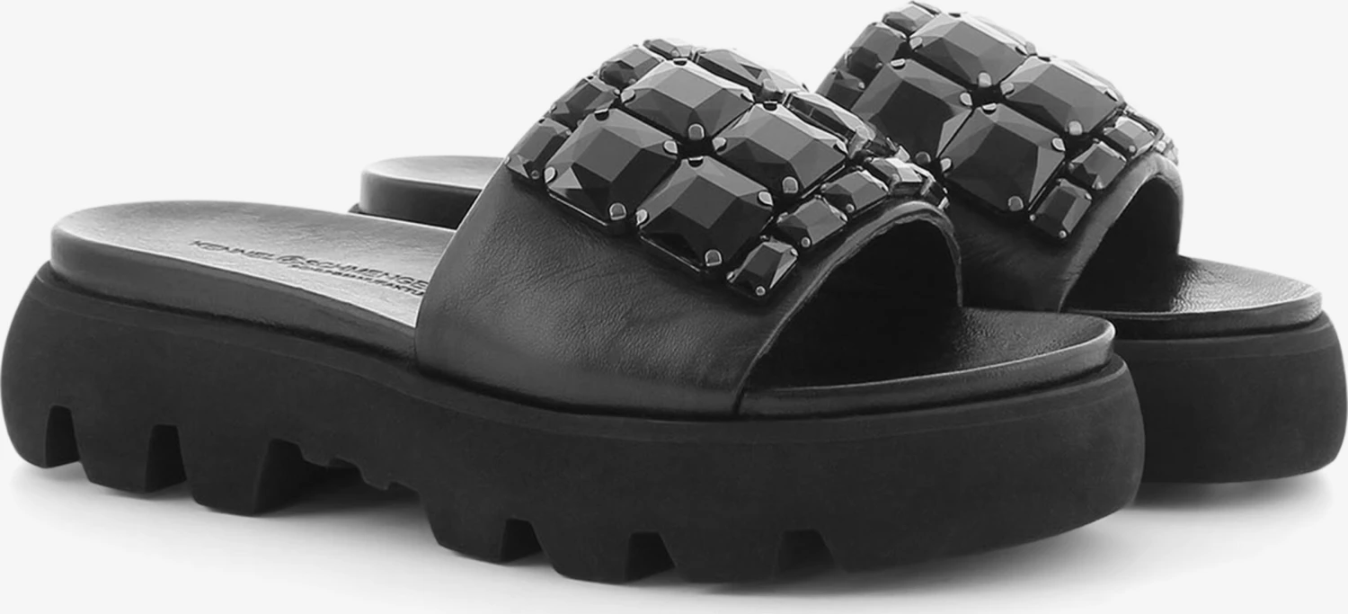 Kennel & Schmenger Sandalen Met Hak Muiltjes SKILL Dames Zwart 2 Kennel & Schmenger Sandalen Met Hak Muiltjes SKILL Dames Zwart - Afbeelding 2