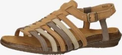 El Naturalista Sandalen Met Bandjes Sandalen Met Riem Dames Beige / Donkerbeige