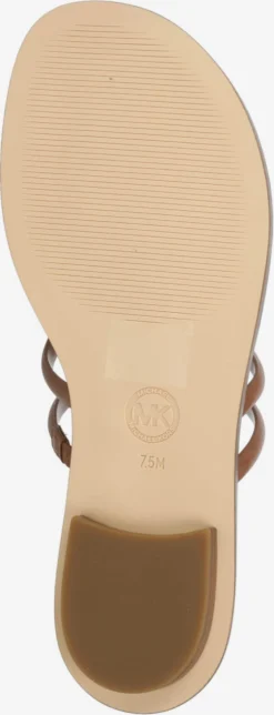 MICHAEL Michael Kors Slippers Teenslipper HAMPTON Dames Bruin -Tamaris Winkel 78eae2b06d01f7132213bf44107391f9 scaled