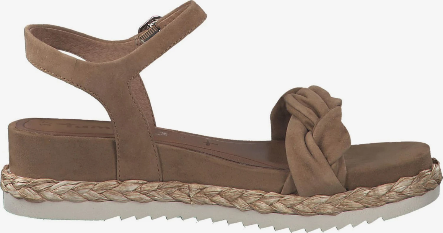 Tamaris Sandalen Met Bandjes Sandalen Met Riem Dames Bruin 3 Tamaris Sandalen Met Bandjes Sandalen Met Riem Dames Bruin - Afbeelding 3