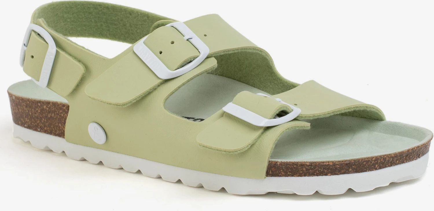 Plateau Sandalen Sandaal Dames Groen 3 Plateau Sandalen Sandaal Dames Groen - Afbeelding 3
