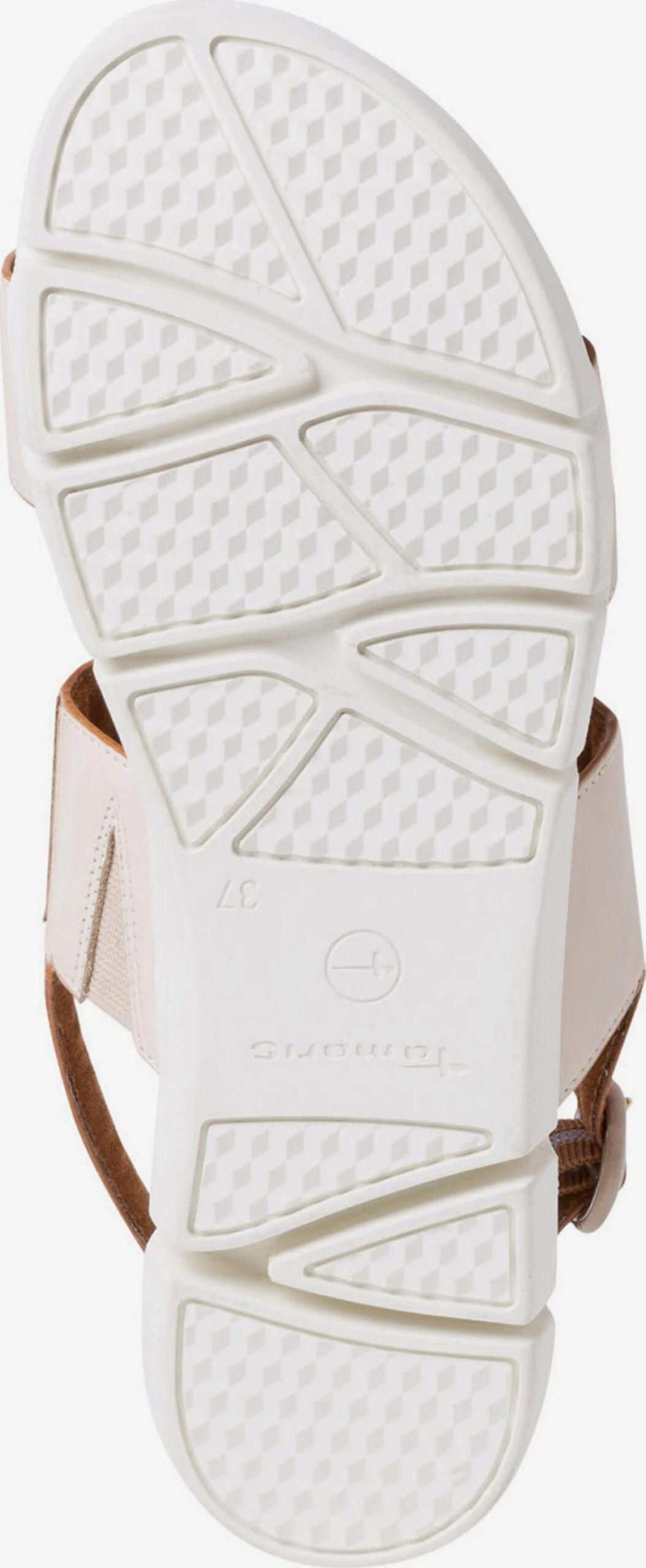 Tamaris Plateau Sandalen Sandaal Dames Natuurwit 5 Tamaris Plateau Sandalen Sandaal Dames Natuurwit - Afbeelding 5