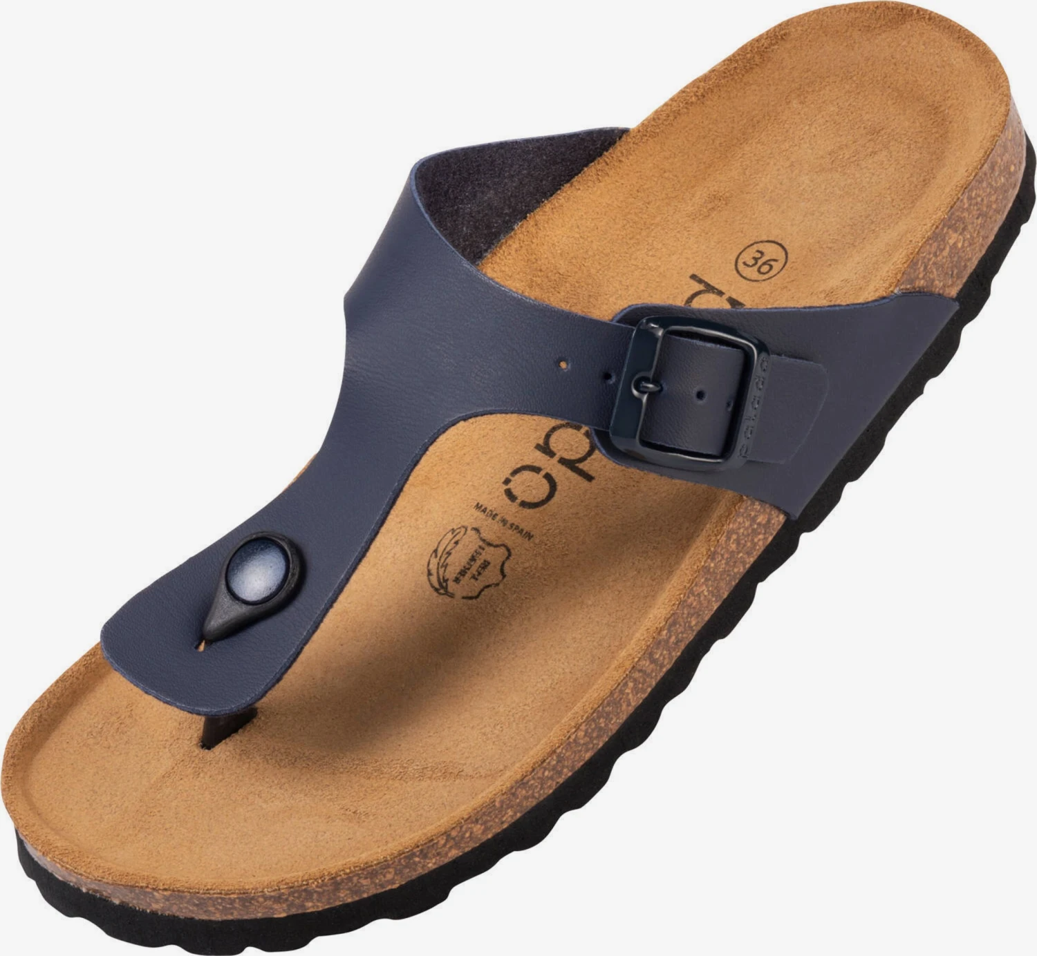 Slippers Teenslipper Kos Dames Blauw 2 Slippers Teenslipper Kos Dames Blauw - Afbeelding 2