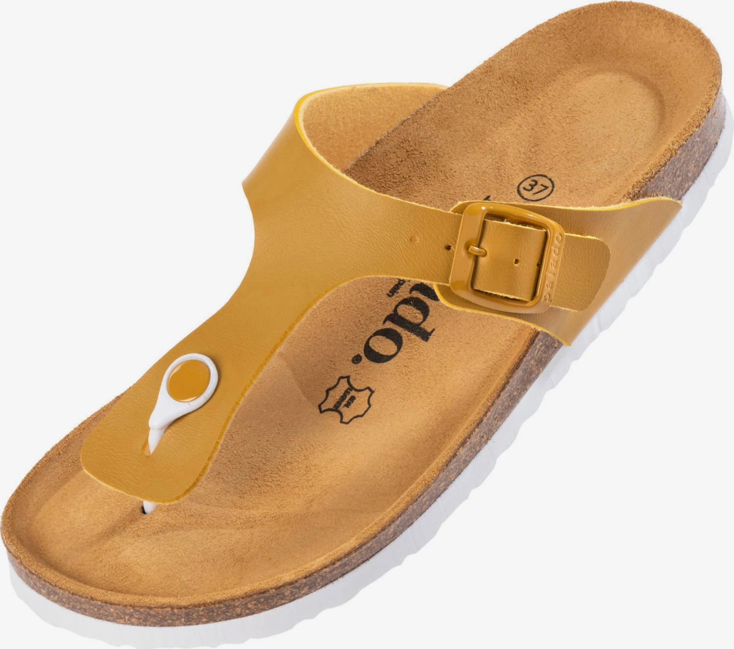 Slippers Teenslipper Kos Dames Geel 2 Slippers Teenslipper Kos Dames Geel - Afbeelding 2