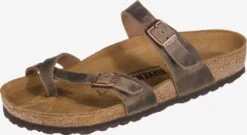 Birkenstock Slippers Teenslipper Mayari Dames Bruin