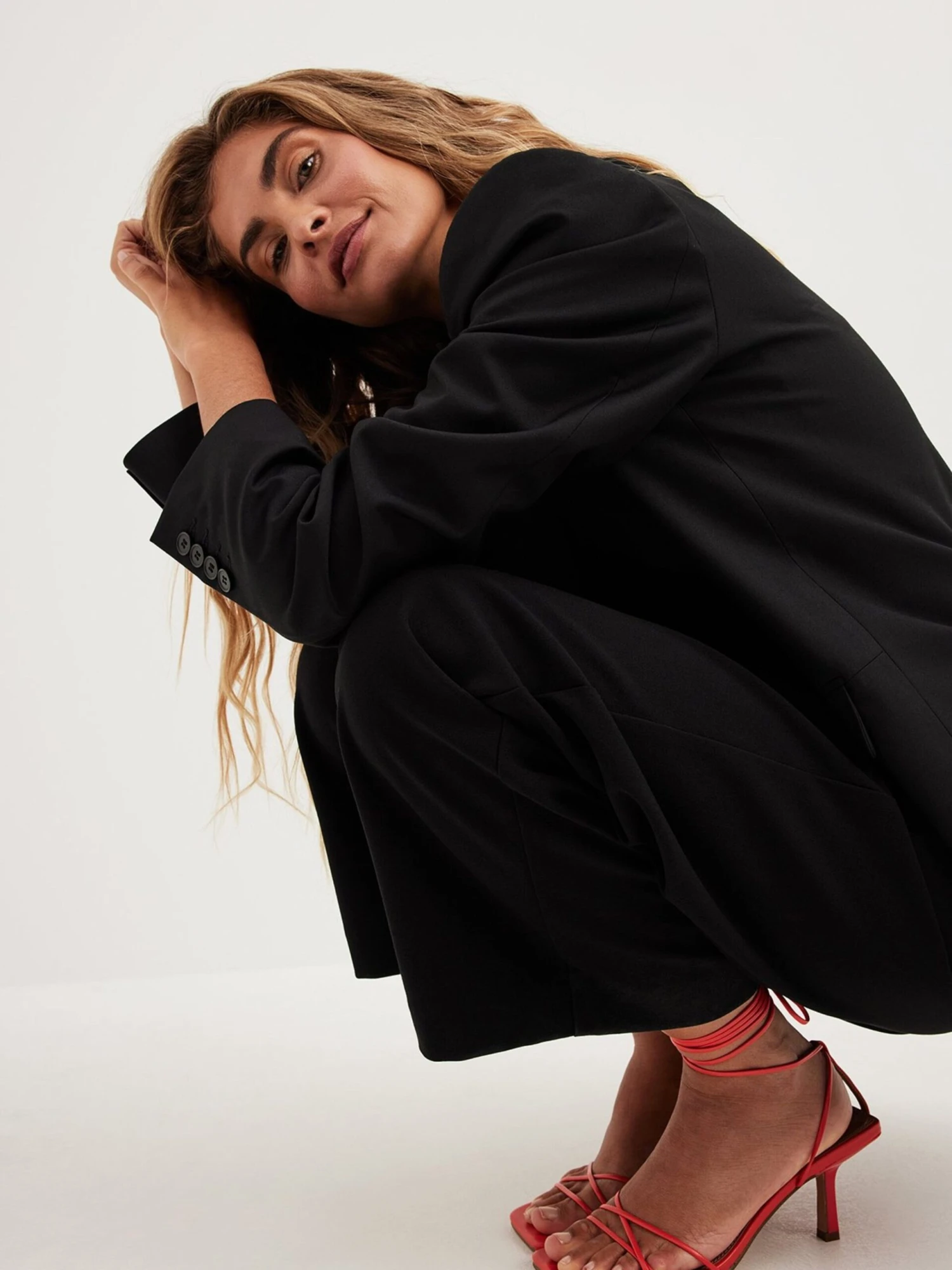 NA-KD Sandalen Met Hak Sandalen Met Riem Dames Oranje 3 NA-KD Sandalen Met Hak Sandalen Met Riem Dames Oranje - Afbeelding 3