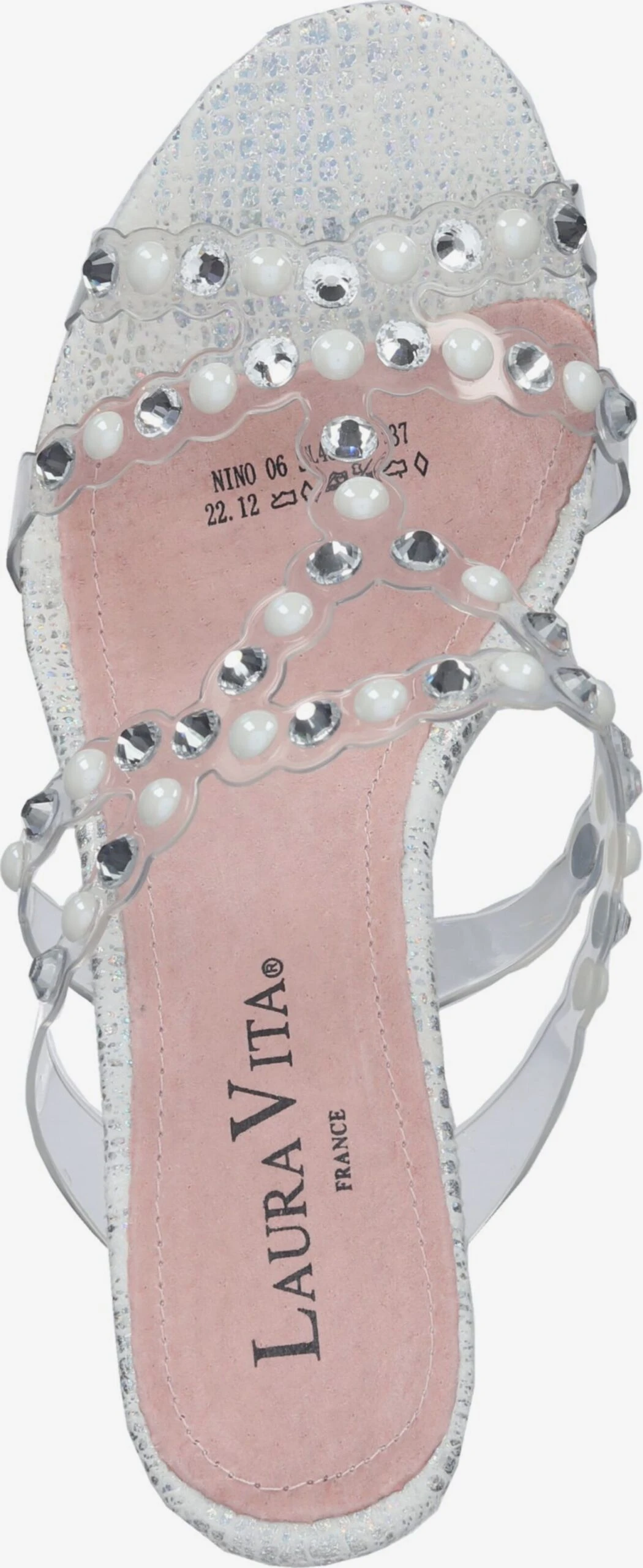 Laura Vita Sandalen Met Hak Muiltjes Nino 06 Dames Parelwit 6 Laura Vita Sandalen Met Hak Muiltjes Nino 06 Dames Parelwit - Afbeelding 6