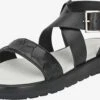 Plateau Sandalen Sandaal JAANE Dames Zwart