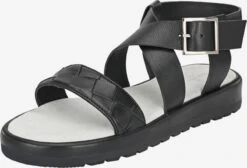 Plateau Sandalen Sandaal JAANE Dames Zwart