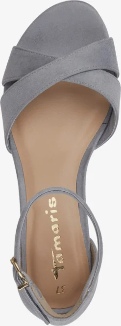 Tamaris Sandalen Met Hak Sandalen Met Riem Dames Duifblauw -Tamaris Winkel 90c95aa6ff5509f9af0d989e745cbc39 scaled