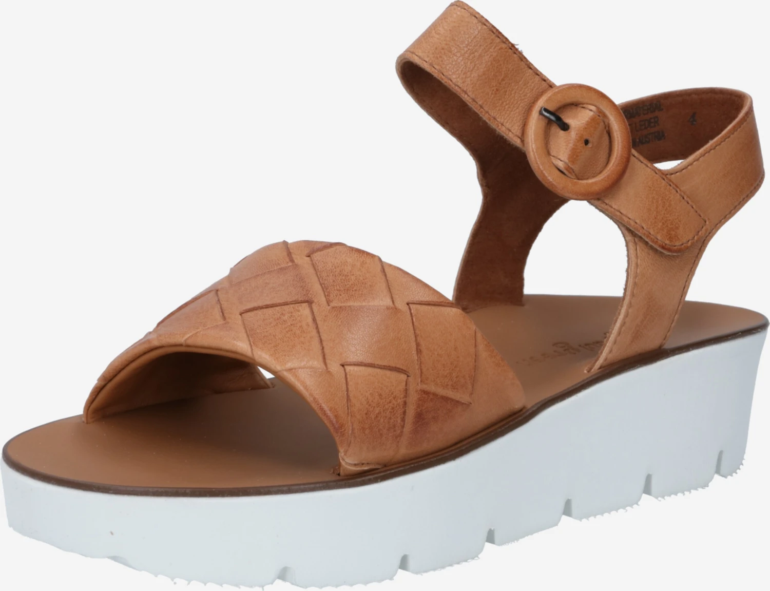 Paul Green Sandalen Met Hak Sandalen Met Riem Dames Cognac 1 Paul Green Sandalen Met Hak Sandalen Met Riem Dames Cognac